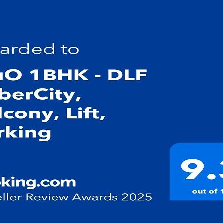 Bluo 1Bhk - Dlf Cybercity, Balcony, Lift, Parking Gurgaon Exterior foto