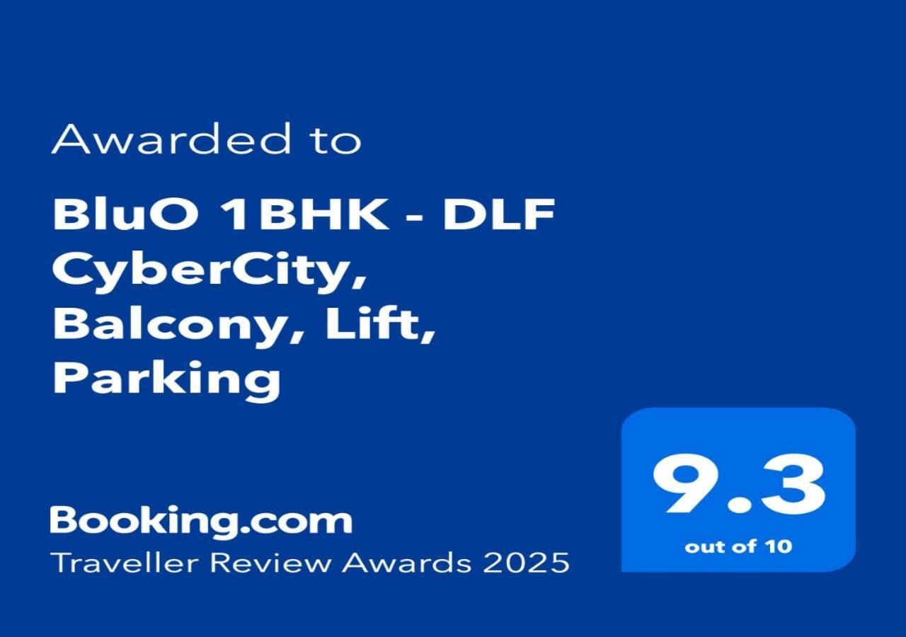 Bluo 1Bhk - Dlf Cybercity, Balcony, Lift, Parking Gurgaon Exterior foto
